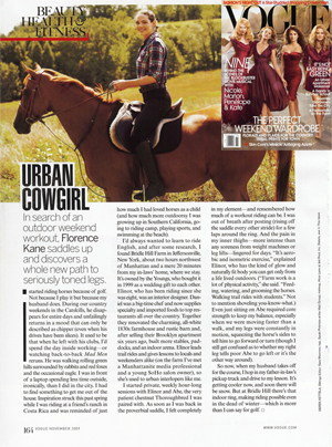 Vogue Nov 2009 Visits Bridle Hill Farm